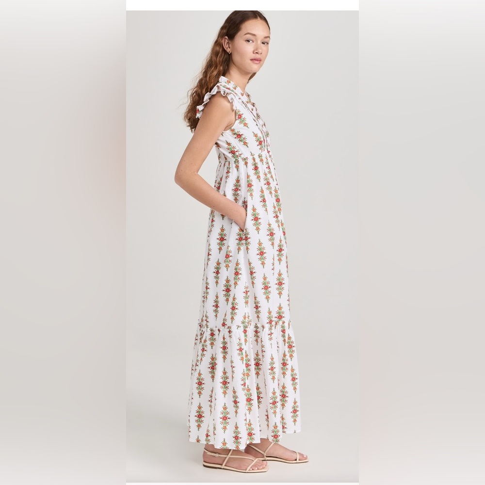 Benjamin Constance Maxi Floral Dress NWT